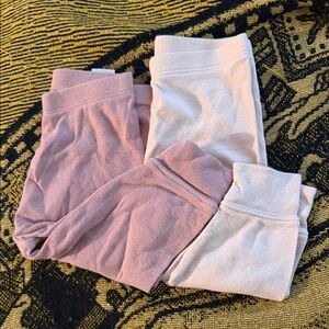 Cloud Island Blush and Cream Leggings